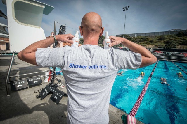 Swim Spray by Mike Lewis