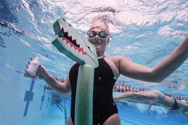 Swim Spray fun stock by Mike Lewis