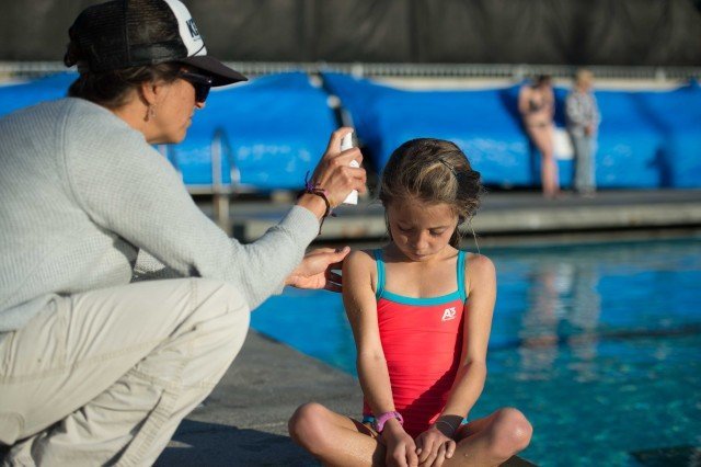 Swim Spray by Mike Lewis