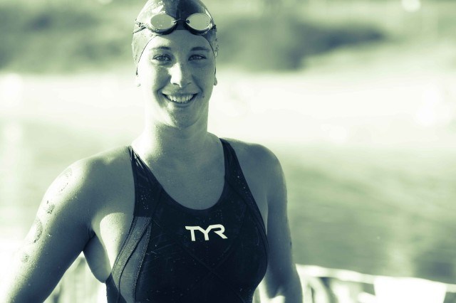 Ashley Twichell Open Water Swimming by Mike Lewis