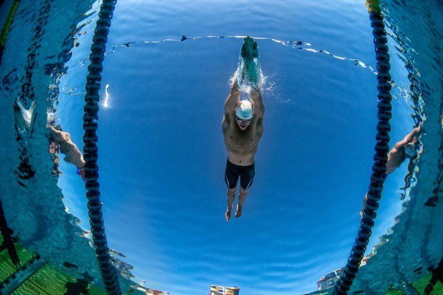 Conor Dwyer 200 free finals Mesa Pro Swim Series 2015 (photo: Mike Lewis, Ola Vista Photography)