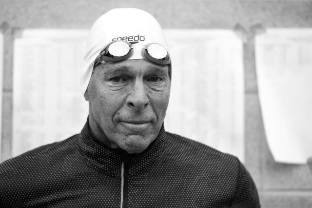 Masters world record holder Rich Abrahams, just turned 70, is off to crushing more national and world records (Photo: Mike Lewis - Courtesy of U.S. Masters Swimming)