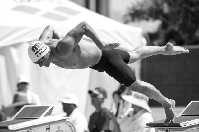 Ryan Lochte by Mike Lewis Mesa