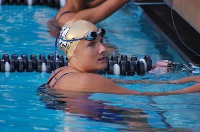 Casey Cunningham of Saddleback Valley Christian won the 500 free at CIFSS Division III. Photo: Anne Lepesant