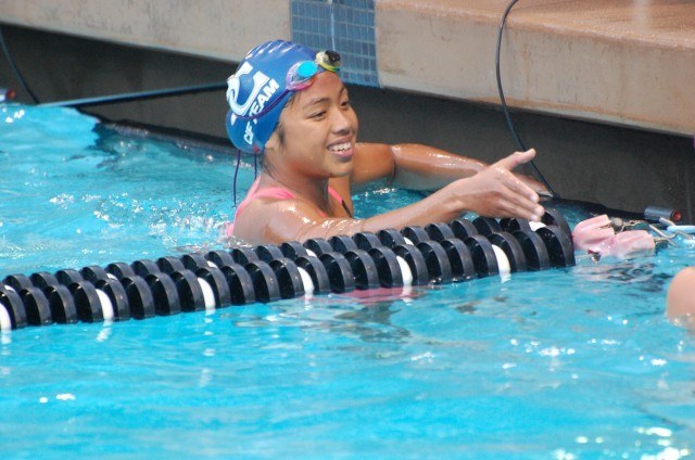 Deanne Umbay of Sierra Canyon won the 200 IM and 100 back at CIFSS Division III. Photo: Anne Lepesant