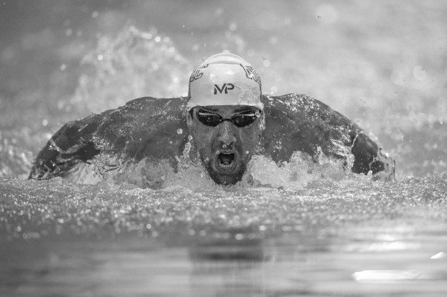 Michael Phelps Charlotte by Mike Lewis
