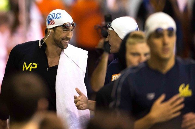 Michael Phelps Ryan Lochte by Mike Lewis