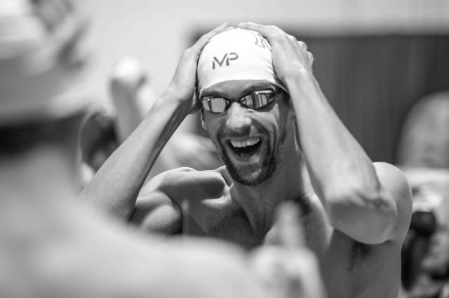 Michael Phelps by Mike Lewis