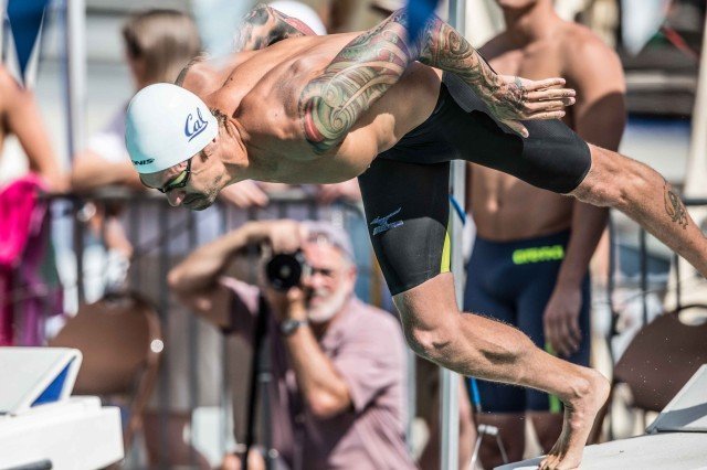 Anthony Ervin 50 free Santa Clara Pro Swim (photo: Mike Lewis, Ola Vista Photography)