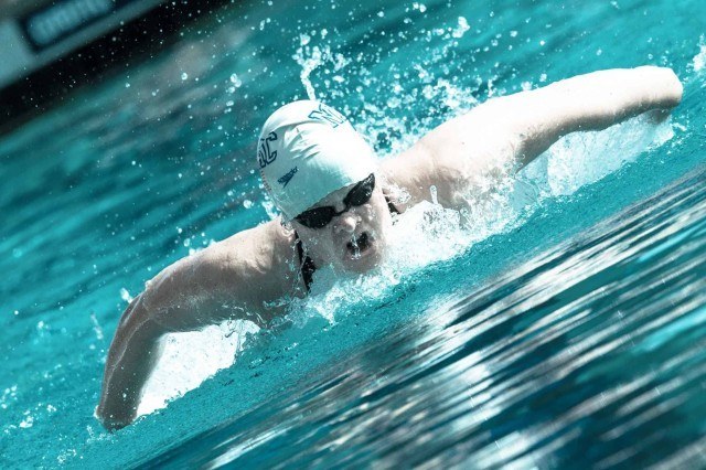 Becca Mann Santa Clara Pro Swim 200 fly (photo: Mike Lewis, Ola Vista Photography)
