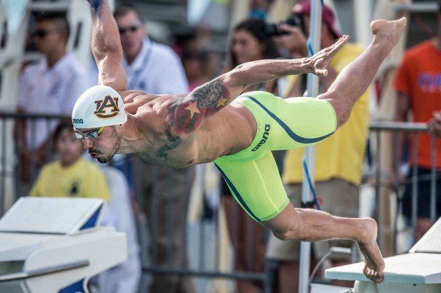 Bruno Fratis in the final of the 50 free Santa Clara (photo: Mike Lewis, Ola Vista Photography)