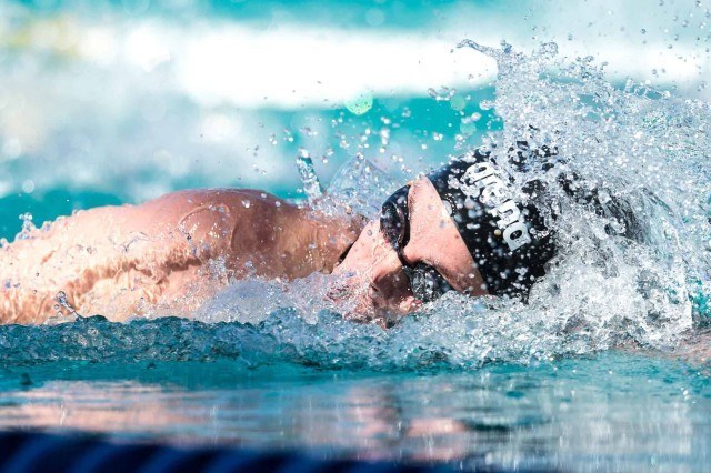 Femke Heemskerk wins the 200 free in Santa Clara (photo: Mike Lewis, Ola Vista Photography)