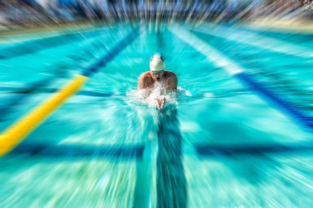 Gunnar Bentz prelims 200 IM Santa Clara pro swim 2015 (photo: Mike Lewis, Ola Vista Photography)