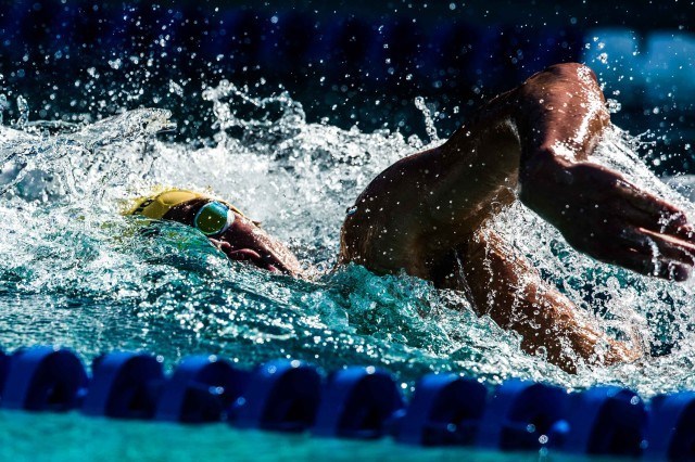 Josh Prenot in the final of the 200IM (photo: Mike Lewis, Ola Vista Photography)