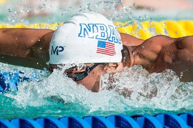 Michael Phelps Santa Clara Pro Swim 2015 (photo: Mike Lewis, Ola Vista Photography)