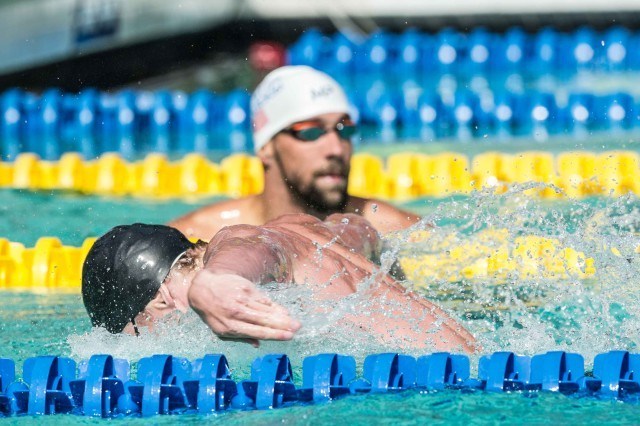 Michael Phelps Santa Clara Pro Swim 2015 (photo: Mike Lewis, Ola Vista Photography)