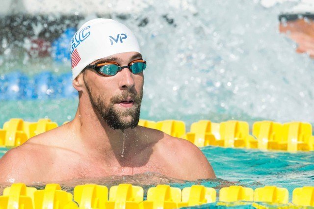 Michael Phelps Santa Clara Pro Swim 2015 (photo: Mike Lewis, Ola Vista Photography)