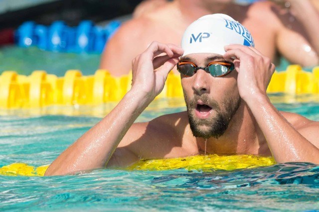 Michael Phelps Santa Clara Pro Swim 2015 (photo: Mike Lewis, Ola Vista Photography)