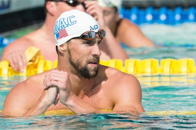 Michael Phelps Santa Clara Pro Swim 2015 (photo: Mike Lewis, Ola Vista Photography)