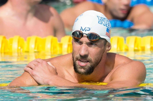 Michael Phelps Santa Clara Pro Swim 2015 (photo: Mike Lewis, Ola Vista Photography)