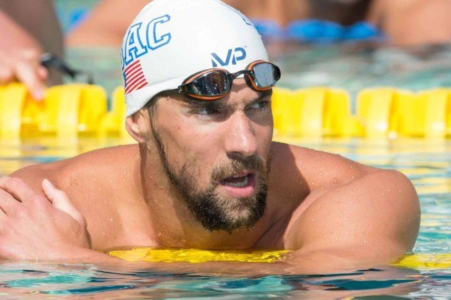 Michael Phelps Santa Clara Pro Swim 2015 (photo: Mike Lewis, Ola Vista Photography)