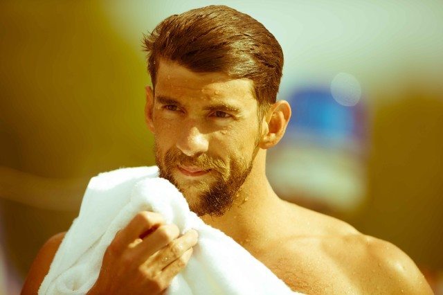 Michael Phelps final of the 200 fly (photo: Mike Lewis, Ola Vista Photography)