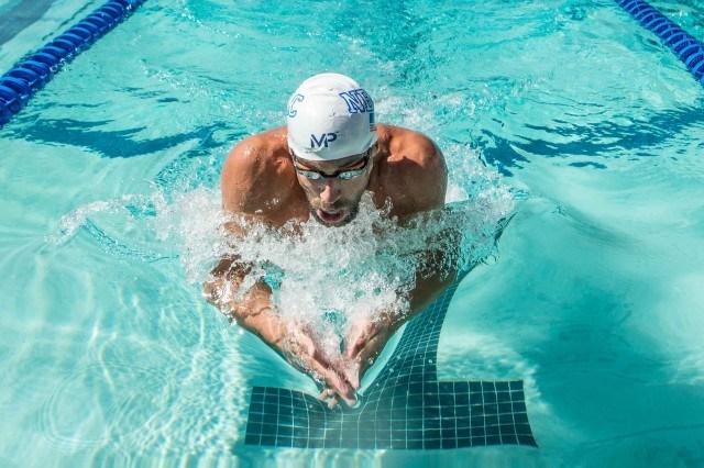 Michael Phelps prelims 200IM prelims 2015 Santa Clara Pro Swim (photo: Mike Lewis, Ola Vista Photography)