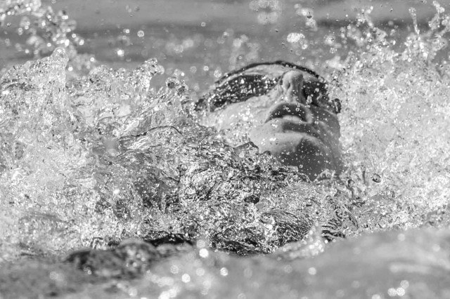 Missy Franklin 200 backstroke prelims 2015 Santa Clara Pro Swim (photo: Mike Lewis, Ola Vista Photography)