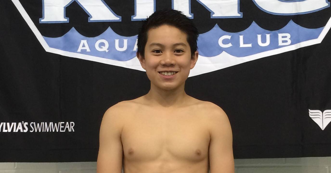 13-Year Old Ethan Dang Swims Third-Fastest 13-14 200 