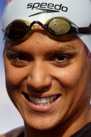 Ana Marcela. Campeonato Mundial de Desportos Aquaticos, prova dos 25Km, realizada no Rio Kazanka. 01 de agosto de 2015, Kazan, Russia. Foto: Satiro Sodre/SSPress
