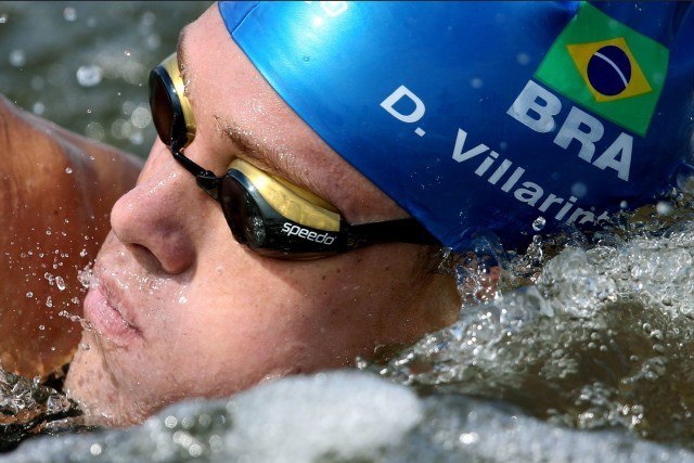 Diogo Villarinho. Campeonato Mundial de Desportos Aquaticos, prova dos 25Km, realizada no Rio Kazanka. 01 de agosto de 2015, Kazan, Russia. Foto: Satiro Sodre/SSPress
