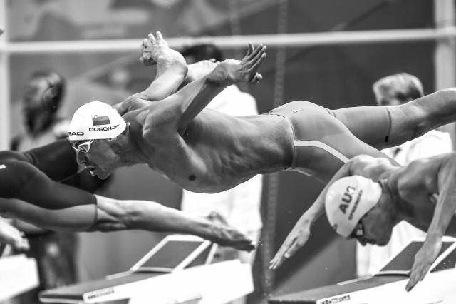 Damir Dugonjic at the 2015 FINA world championships Kazan Russia (photo: Mike Lewis, Ola Vista Photography)