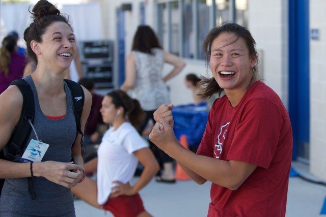 Maddie Locus and Felicia Lee at 2015 U.S. Nationals (courtesy of Rafael Domeyko)