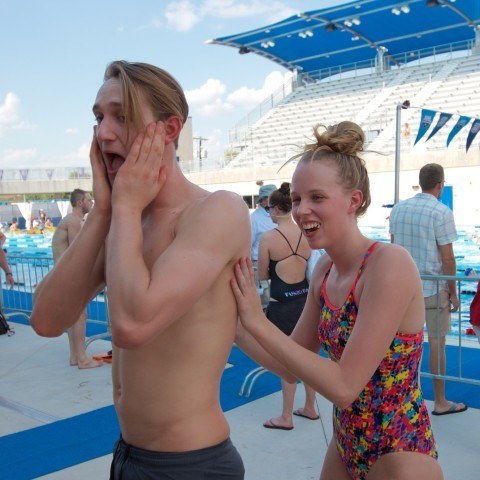 Sian Whittaker, Jack Gerrard (Melbourne VIC Center, Australia) at 2015 U.S. Nationals (courtesy of Rafael Domeyko)