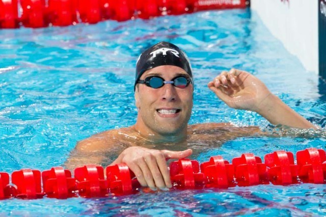 Matt Grevers - 100 backstroke - 2015 World Championships (courtesy of Tim Binning, theswimpictures.com)