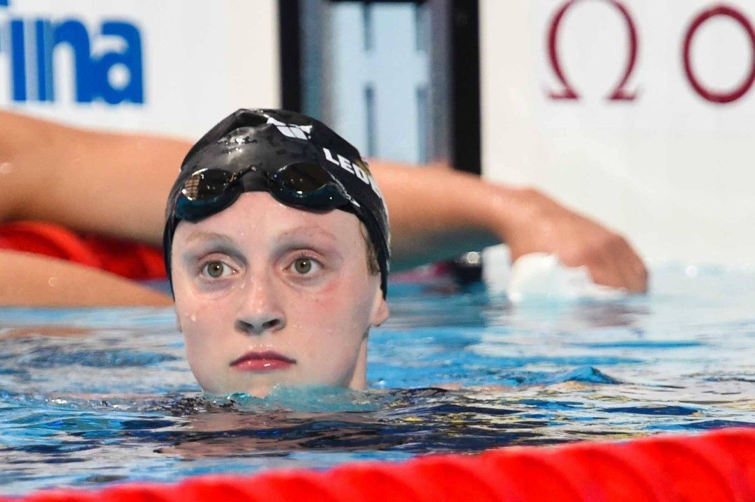 Katie Ledecky 1500m Free World Championships Post Race Interview