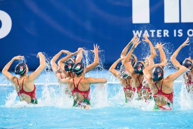 2015 World Championshps Synchronized Swimming (photo: Mike Lewis, Ola Vista Photography)