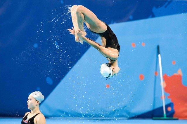 2015 World Championshps Synchronized Swimming (photo: Mike Lewis, Ola Vista Photography)