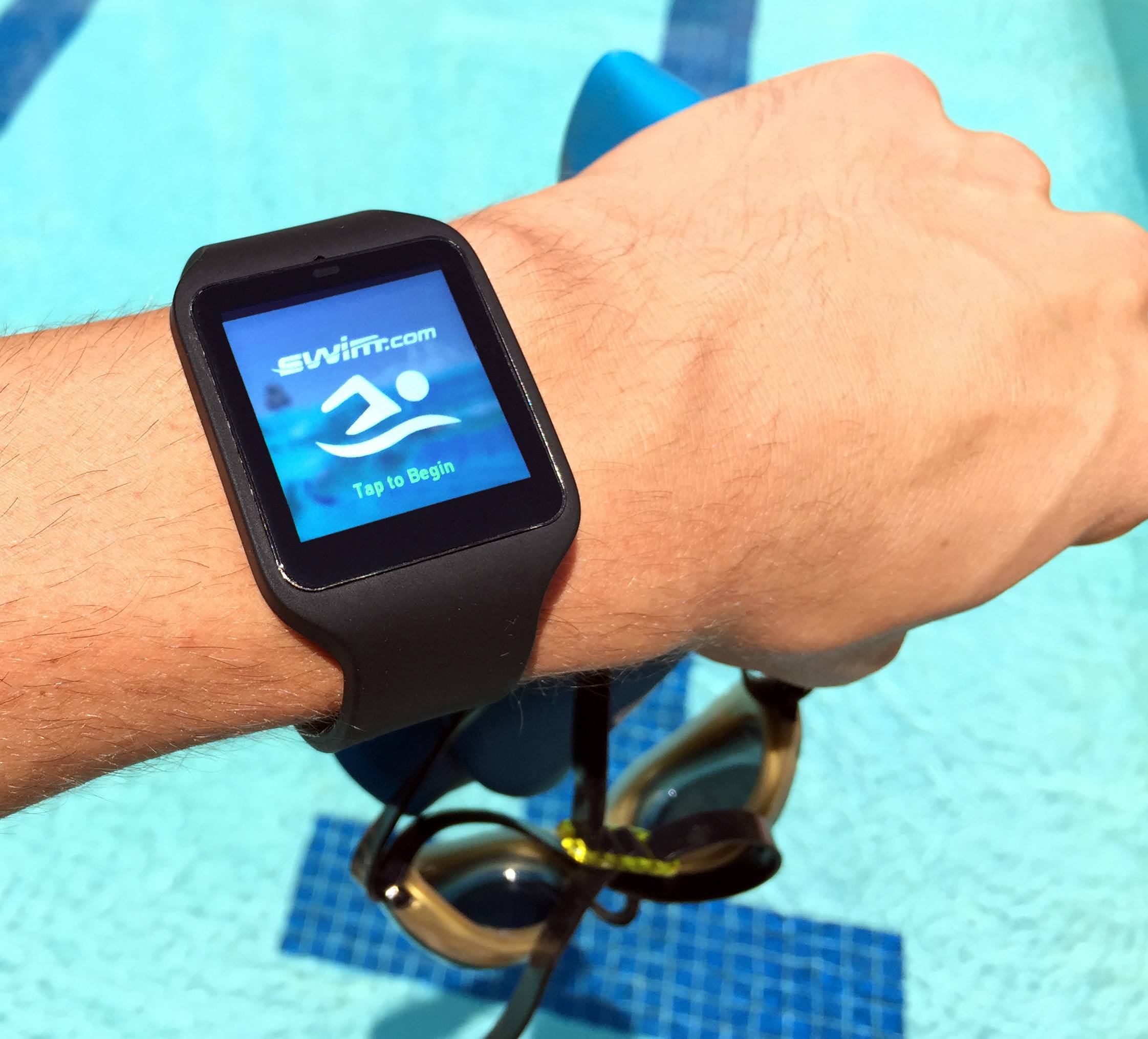 First Swim Tracking App for Android Wear