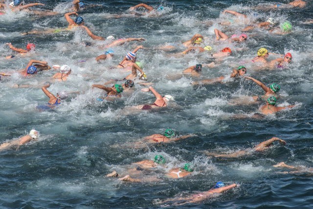 La Jolla Rough Water Swim - open water swimming - by Mike Lewis-15