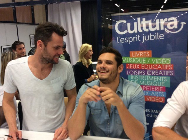 Greg Mallet and Florent Manaudou