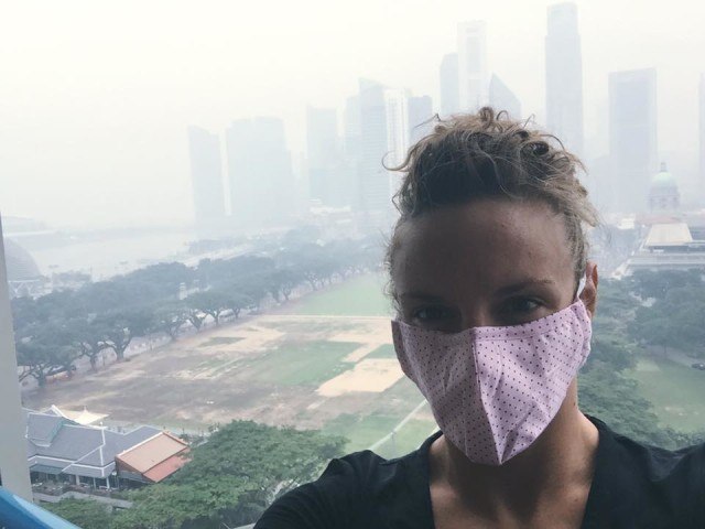 Katinka Hosszu posted the above image on her Facebook page after the announcement that finals would be cancelled on Friday.