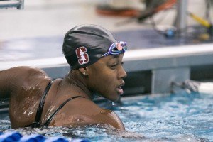 Simone Manuel was a part of three American records in her debut season with Stanford.