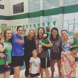 Mean Green Swimming Alumni (Courtesy Bethany 'Pipes' Baumgart)