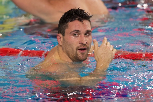 Marco Orsi, winner of the men's 50m freestyle, courtesy of Domeyko Photography