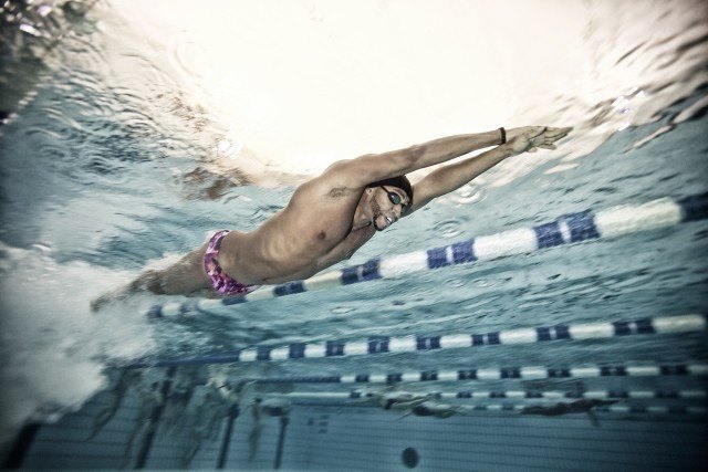 Cullen Jones working that streamline, courtesy of Domeyko Photography