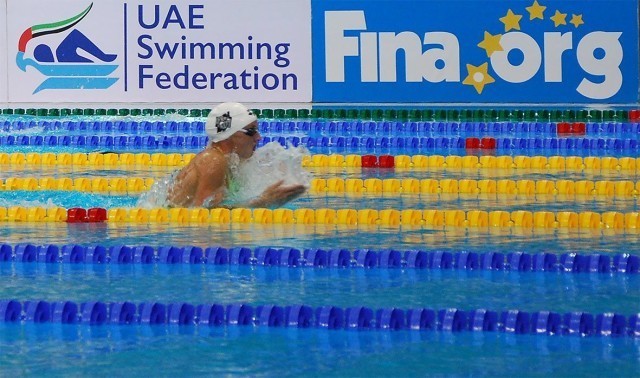 Katinka Hosszu in mid-action