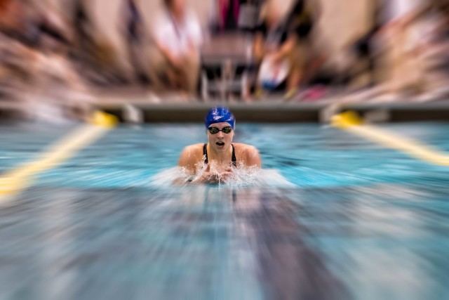 not just freestyle. Katie Ledecky in the prelims of the 400 IM (photo: Mike Lewis, Ola Vista Photography)