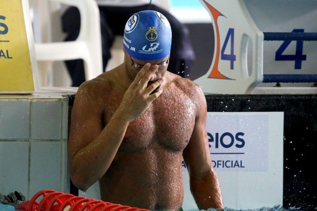 Joao Gomes. Torneio Open de Natacao na Unisul. 17 de dezembro de 2015, Palhoca, SC, Brasil. Foto: Satiro Sodré/ SSPress/CBDA