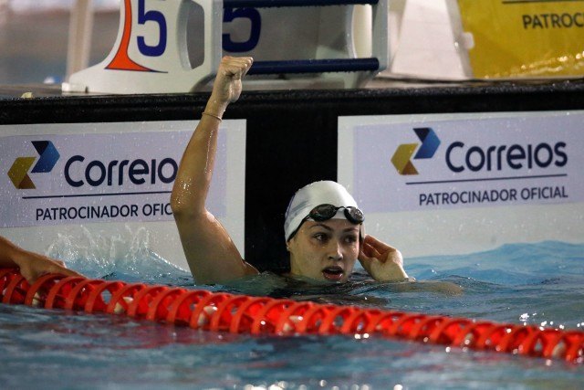 Ana Carla Carvalho. Torneio Open de Natacao na Unisul. 17 de dezembro de 2015, Palhoca, SC, Brasil. Foto: Satiro Sodré/ SSPress/CBDA